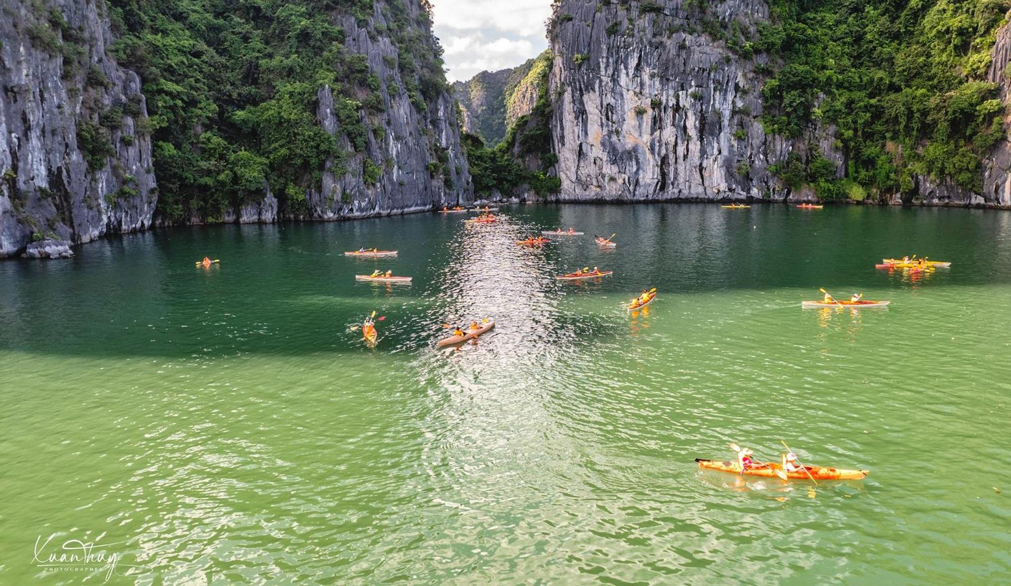 Cat Ba Madame Duyen Hotel Chan Chau Eksteriør bilde