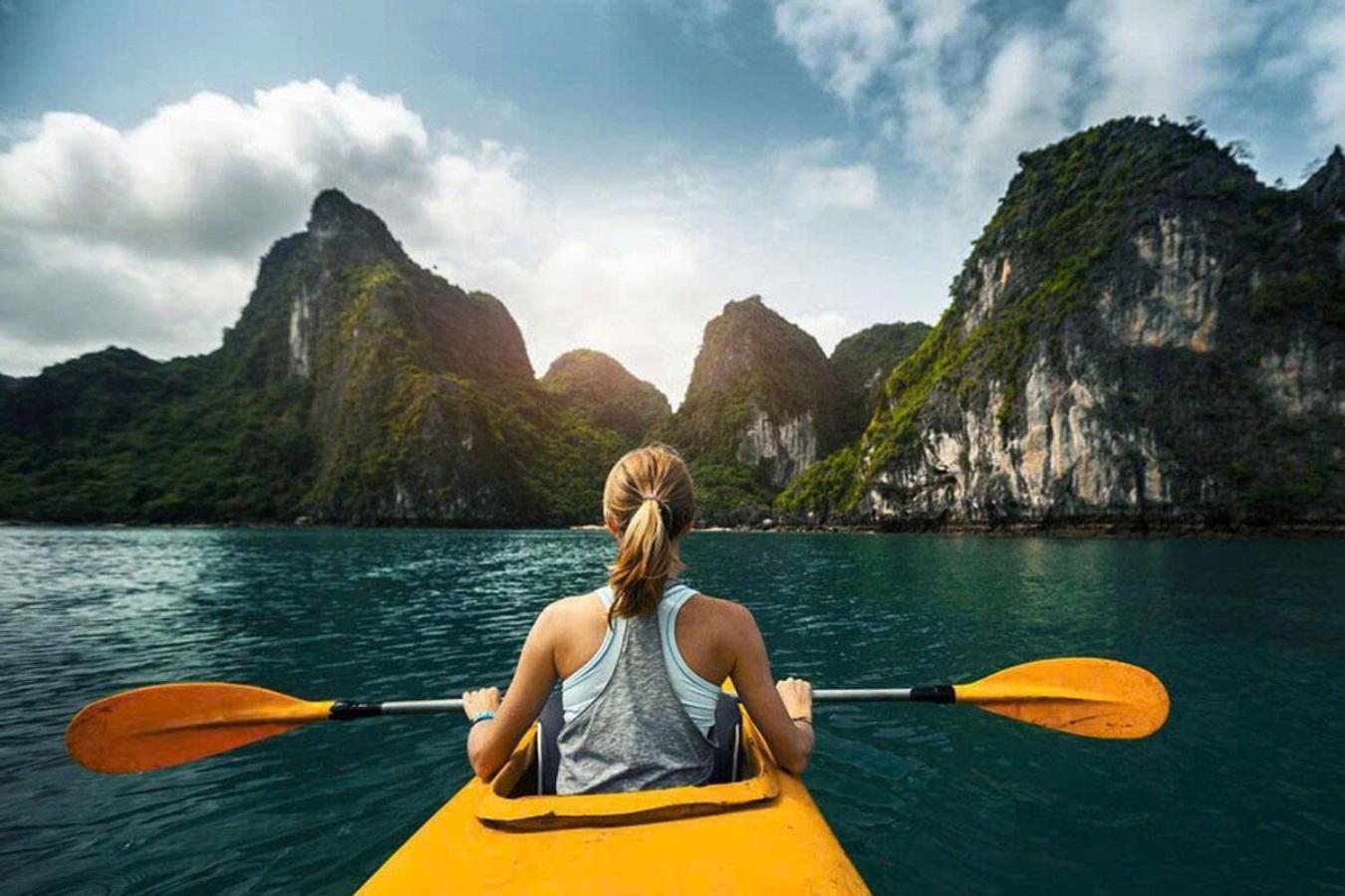 Cat Ba Madame Duyen Hotel Chan Chau Eksteriør bilde